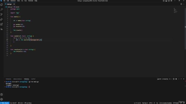 5. Golang: Channels Communication Between Goroutines смотреть онлайн