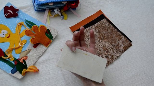 как шить тактильные ткани. Часть 2 - ЭКОКОЖА. смотреть онлайн
