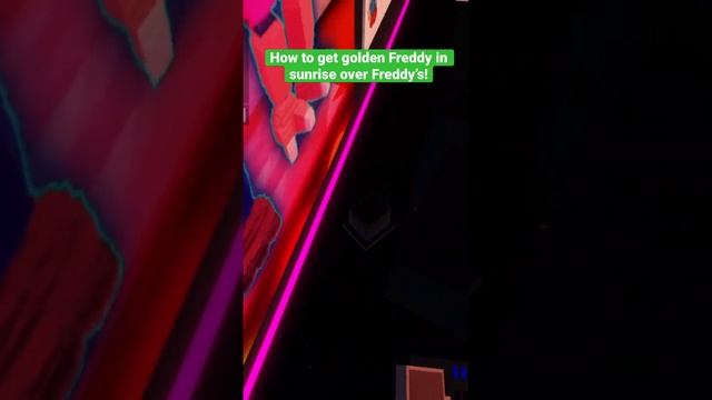 How to get golden Freddy in sunrise over Freddy’s! #fnaf #roblox #badgeshorts смотреть онлайн