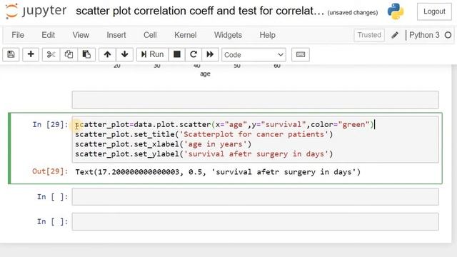 5 Scatter plots coeff of correlation & testing Significance of correlation in variables using pytho смотреть онлайн