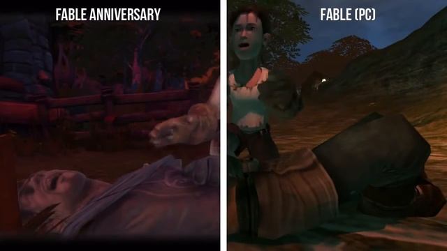Fable Anniversary | Fable The Lost Chapters- Сравнение Графики. смотреть онлайн