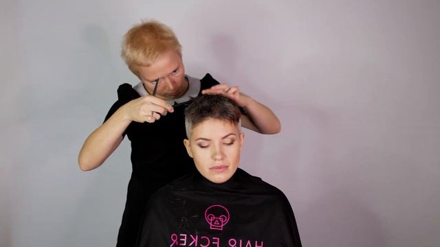 HAIRFUCKER: Short Haircut On Gray Hair
