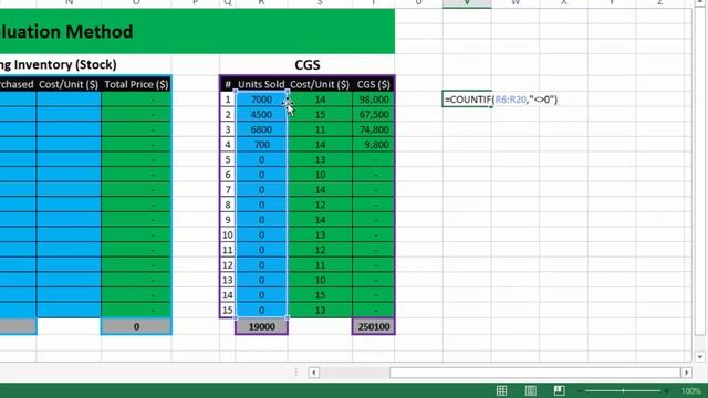 MS Excel - FIFO inventory Valuation Method in Excel (Fully Automated) Tutorial смотреть онлайн