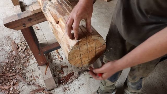 How To Layout Roundwood Timber Frame Joinery смотреть онлайн