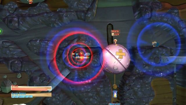 Worms Battleground, продолжаем кампанию :) смотреть онлайн