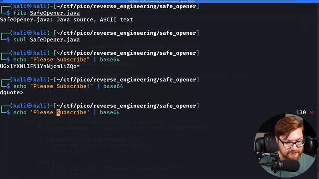 Java Code & Base64 Encoding (PicoCTF 2022 #21 'safe-opener') смотреть онлайн