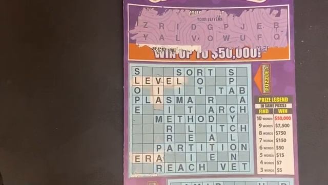 FOUND A WIN! NEW SUPER CROSSWORD — NJ LOTTERY смотреть онлайн