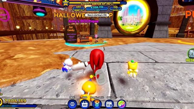 ?*ШОК* КАК ПОЛУЧИТЬ НОВУЮ HALLOWEEN ROUGE! |Sonic Speed Simulator| Roblox,Роблокс. смотреть онлайн