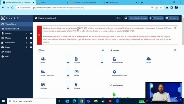 Boost Joomla Performance: How to Update cPanel PHP Version with T4 Template Framework смотреть онлайн