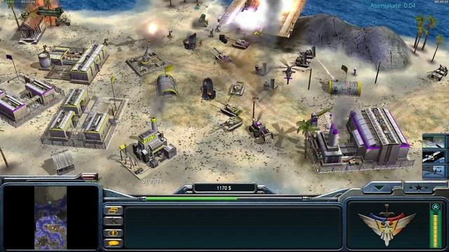 C&C Zero Hour - COOP Mission Map - North-Korea Conflict - 2 Player смотреть онлайн