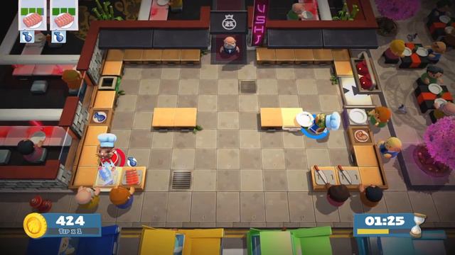 Overcooked 2 смотреть онлайн