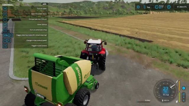KRONE Comprima F155 XC - Farming Simulator 22 FS22 Mods Review (2K 60Hz) смотреть онлайн