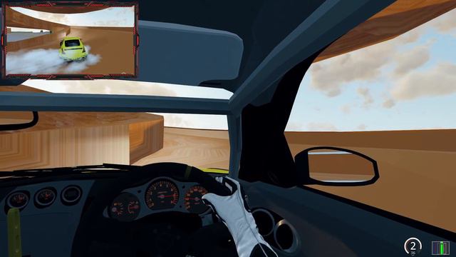 Assetto Corsa - Mega Playground Spiral Track + Nissan350z + Two Perspectives смотреть онлайн
