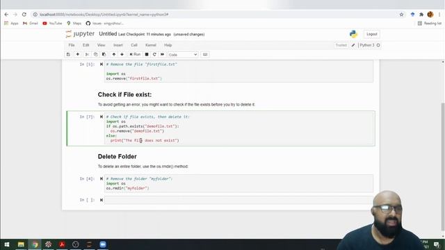 05 Delete Files and Folders in Python смотреть онлайн