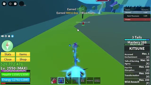 Nami | Blox Fruits ⚔️ | Bounty Hunt, Trades, Farm, Leviathan Hunt