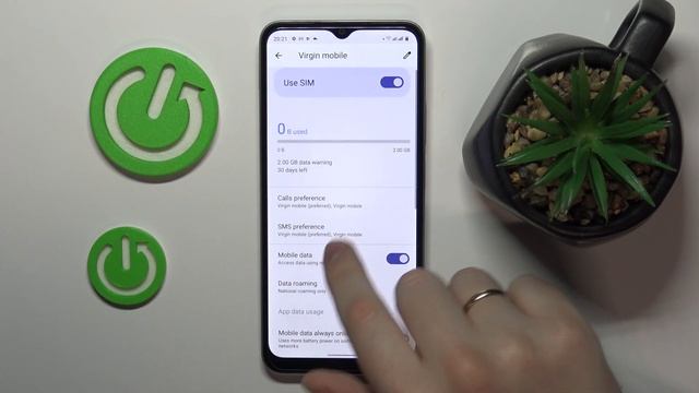 REALME C33 - How To Switch SIM Preferences