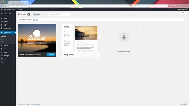 Part 2 WordPress Theme Development How to create a Custom Admin Page смотреть онлайн