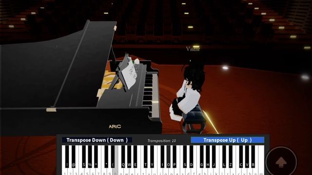 toxic | roblox piano | sheets in desc смотреть онлайн