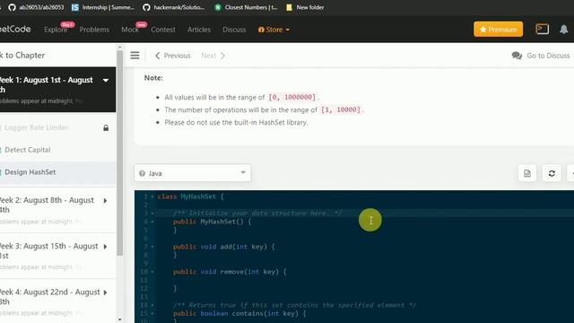 Design HashSet LeetCode Problem Day 2 | Leetcode 705 | Simple and Easy Logic смотреть онлайн