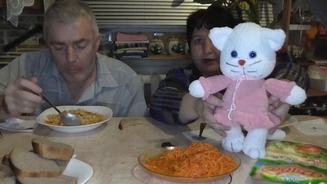 MUKBANG RUSSIA|Гуляш с подливой | Макароны с мясом | 먹방|не АСМР