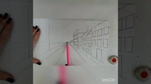 Перспектива и пространство. Рисуем городскую улицу. 8+