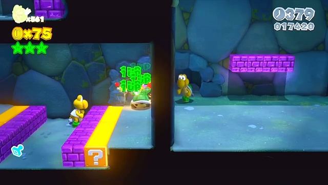 Super Mario 3D World - Infinite Lives Glitch (Fastest way to get 1,110 1-Ups) смотреть онлайн