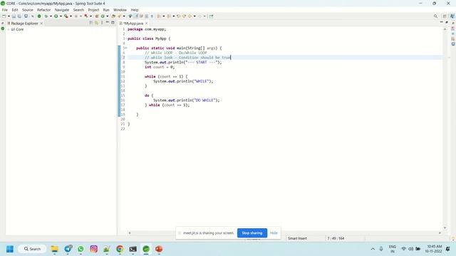 5 . Switch Statement, While Loop, Java methods, Parameters смотреть онлайн