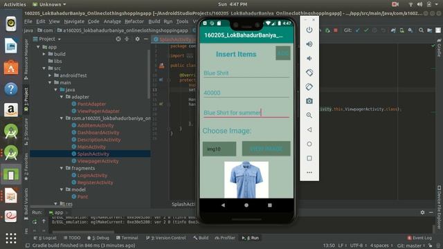 Online Shopping Android App смотреть онлайн
