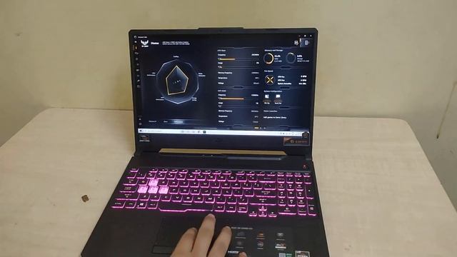 Asus TUF A15 Unboxing & Aura Sync Settings.Is It Worth It ??