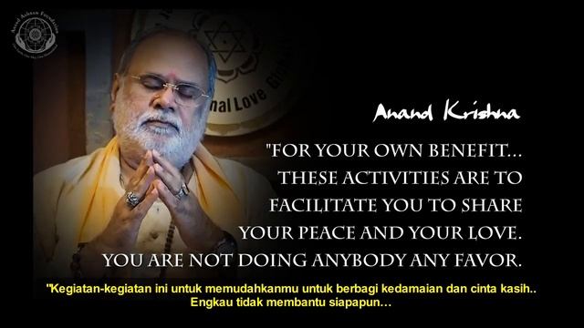 ANAND ASHRAM INDONESIA Profile (2019 Edition) - with Indonesian subtitles смотреть онлайн