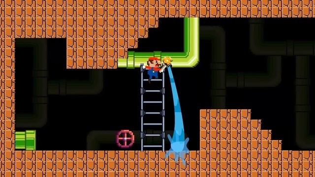 Super Mario vs TITAN TV MAN from SKIBIDI TOILET Calamity Maze | Game Animation смотреть онлайн