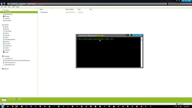 CMD tutorial 4: open fils and folders with CMD смотреть онлайн