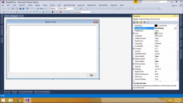 C# Tutorial - How to read .rtf file | FoxLearn смотреть онлайн