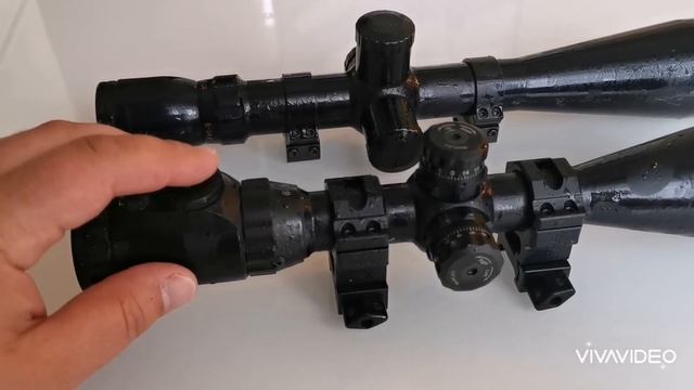 Прицелы SIGHTRON SIII 6-24X50 и UTG 3-9X40 тест на запотевание