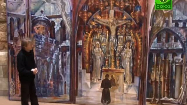 Художник из СПб. написал картину в хр. Гроба Господня смотреть онлайн