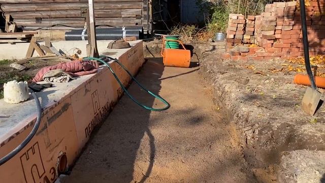 Утепленная отмостка без бетона смотреть онлайн