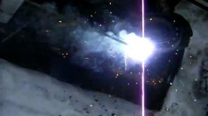 Сварка подшипника и стали