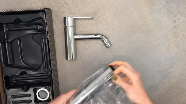 Смеситель для раковины Paini Cox, высокий излив, цвет хром смотреть онлайн