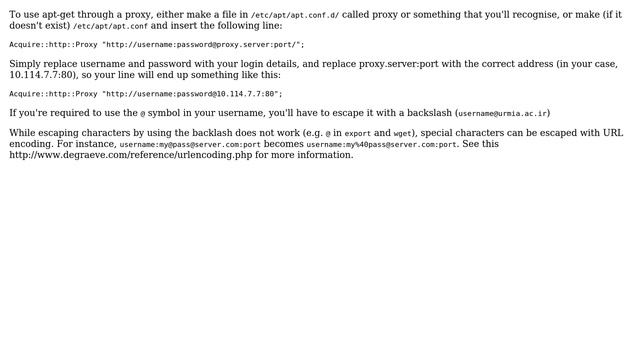 Ubuntu: How to use "apt-get" via "Http-proxy" like this? (3 Solutions!!) смотреть онлайн