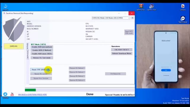 All Samsung FRP Bypass 2023 With New FRP Tool Fix Adb Enable Fail Android 11/12/13 смотреть онлайн