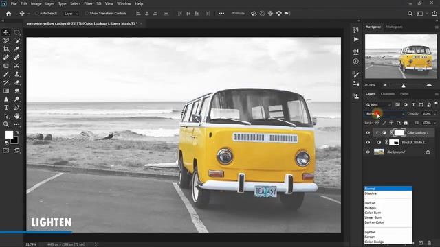 Create Color Partial Black & White ~ Photoshop Photo Editing смотреть онлайн