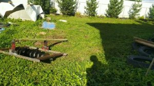 Дисковая борона для мотоблока, вторая часть.