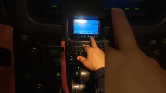 установка времени на LEXUS RX300 смотреть онлайн
