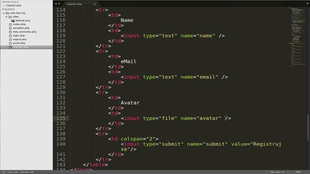 PHP PDO - login register - profil picture - deo 12.1 смотреть онлайн