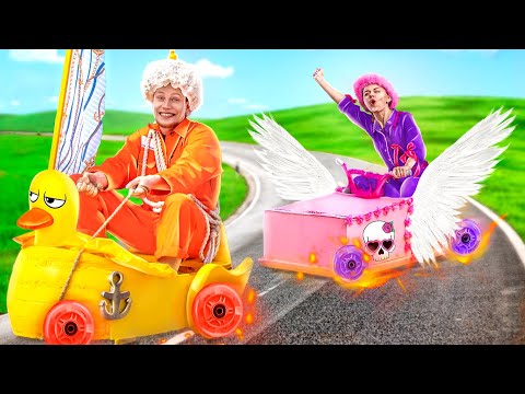 DIY машинки челлендж!.mp4 смотреть онлайн