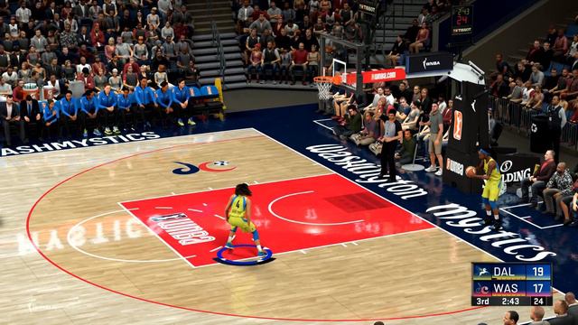 ⭐️WNBA 2020⭐️| ЖЕНСКАЯ ЛИГА| ДАЛЛАС ПРОТИВ ВАШИНГТОНА| НБА 2К20| DALLAS WINGS - WASHINGTON MYSTICS|