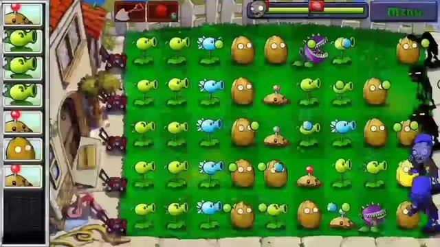 Plents vs Zombies #3 Гриб? (сор за 4 мин.) смотреть онлайн