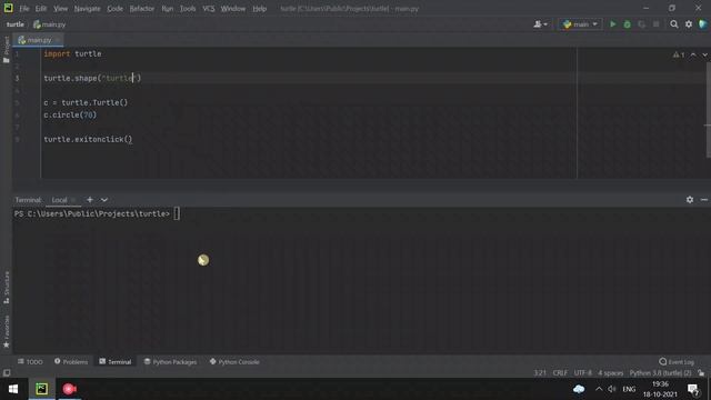 Printing Circle using Python Turtle смотреть онлайн