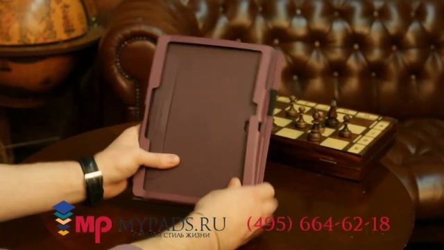 Чехол для Samsung Galaxy Note 10.1 2014 edition SM-P6000/P6010/P6050 фиолетовый кожаный смотреть онлайн