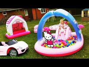 ✿ ГОРОД Hello Kitty Игры Для Девочек Hello Kitty for children Hello Kitty Toys for kids Unboxing